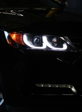 Spyder Auto Signature Projector Headlights Black for 2014-2019 Chevrolet Impala                                     - PRO-YD-CHIP14-LB-BK - Image 15