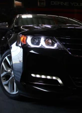 Spyder Auto Signature Projector Headlights Black for 2014-2019 Chevrolet Impala                                     - PRO-YD-CHIP14-LB-BK - Image 18
