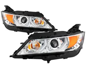 Spyder Auto Signature Projector Headlights Chrome for Chevrolet Impala 2014-2019