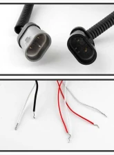 Spyder Auto Halo Black Projector Headlights for Chevrolet Silverado 1500 2500 3500 2003-2006                                     - PRO-YD-CS03-AM-BK - Image 5