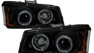 Spyder Auto Black Smoke LED Halo Projector Headlights for Chevrolet Avalanche 2002-2006                                     - PRO-YD-CS03-AM-BSM - Image 9
