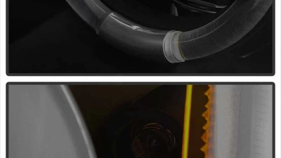 Spyder Auto Black Smoke LED Halo Projector Headlights for Chevrolet Avalanche 2002-2006                                     - PRO-YD-CS03-AM-BSM - Image 3