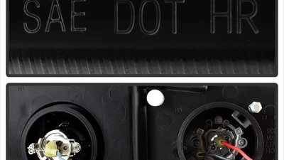 Spyder Auto Black Smoke LED Halo Projector Headlights for Chevrolet Avalanche 2002-2006                                     - PRO-YD-CS03-AM-BSM - Image 4