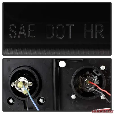 Spyder Auto Black Smoke LED Halo Projector Headlights for Chevrolet Avalanche 2002-2006 - PRO-YD-CS03-AM-BSM