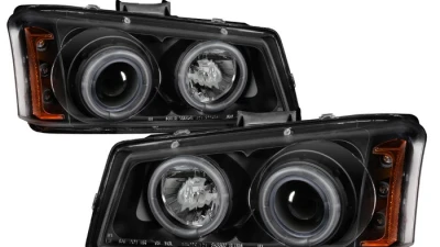 Spyder Auto CCFL Black Projector Headlights for Chevrolet Silverado 1500 2500 3500 2003-2006                                     - PRO-YD-CS03-CCFL-BK - Image 9