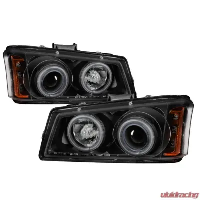Spyder Auto CCFL Black Projector Headlights for Chevrolet Silverado 1500 2500 3500 2003-2006 - PRO-YD-CS03-CCFL-BK