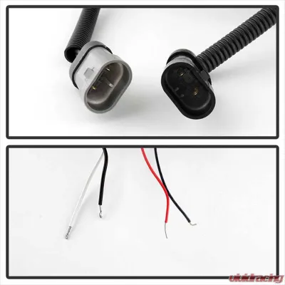 Spyder Auto CCFL Black Projector Headlights for Chevrolet Silverado 1500 2500 3500 2003-2006 - PRO-YD-CS03-CCFL-BK