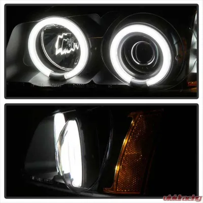 Spyder Auto CCFL Black Projector Headlights for Chevrolet Silverado 1500 2500 3500 2003-2006 - PRO-YD-CS03-CCFL-BK
