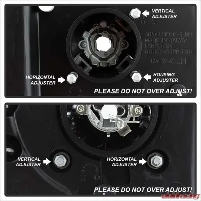 Spyder Auto CCFL Black Projector Headlights for Chevrolet Silverado 1500 2500 3500 2003-2006 - PRO-YD-CS03-CCFL-BK