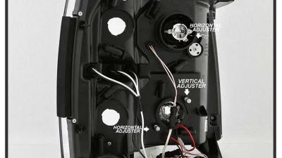 Spyder Auto Black CCFL Halo LED Projector Headlights for Chevrolet Silverado 3500 2007-2014                                     - PRO-YD-CS07-CCFL-BK - Image 5