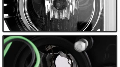 Spyder Auto Chrome DRL Projector Headlights for 2014-2015 Chevrolet Silverado 1500                                     - PRO-YD-CS14-LBDRL-C - Image 4