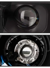 Spyder Auto Signature Projector Headlights Black for 2004-2006 Dodge Durango                                     - PRO-YD-DDU04-LB-BK - Image 3