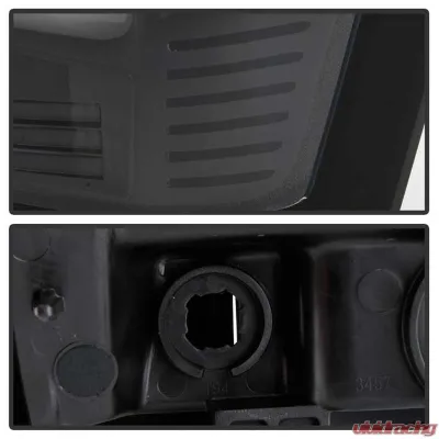 Spyder Auto Signature Projector Headlights Black for 2004-2006 Dodge Durango - PRO-YD-DDU04-LB-BK