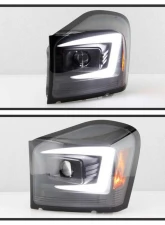 Spyder Auto Signature Projector Headlights Black for 2004-2006 Dodge Durango                                     - PRO-YD-DDU04-LB-BK - Image 8