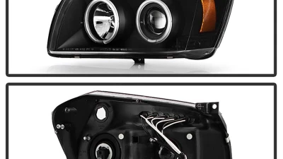 Spyder Auto CCFL LED Black Projector Headlights for Dodge Magnum 2005-2008                                     - PRO-YD-DMAG05-CCFL-BK - Image 2