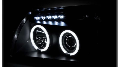 Spyder Auto CCFL LED Black Projector Headlights for Dodge Magnum 2005-2008                                     - PRO-YD-DMAG05-CCFL-BK - Image 9