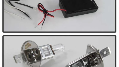 Spyder Auto CCFL LED Black Projector Headlights for Dodge Ram 1500 2500 3500 2002-2005                                     - PRO-YD-DR02-CCFL-BK - Image 5