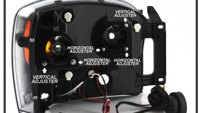 Spyder Auto Smoke LED Halo Projector Headlights for Dodge Ram 2500 | 3500 2006-2009                                     - PRO-YD-DR06-HL-SM - Image 5