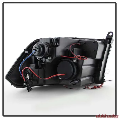 Spyder Auto Chrome LED Halo Projector Headlights for Dodge Ram 2500 | 3500 2010-2014 - PRO-YD-DR09-HL-C