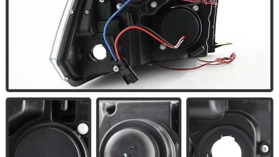 Spyder Auto Chrome LED Halo Projector Headlights for Dodge Ram 2500 | 3500 2010-2014                                     - PRO-YD-DR09-HL-C - Image 7