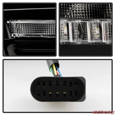 Spyder Auto Apex High-Power LED Headlights Black for 2013-2019 Dodge Ram 1500 2500 3500 - PRO-YD-DR13AP-SEQ-BK