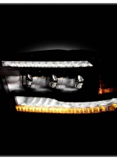 Spyder Auto Apex High-Power LED Headlights Black for 2013-2019 Dodge Ram 1500 2500 3500                                     - PRO-YD-DR13AP-SEQ-BK - Image 8