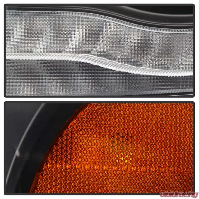 Spyder Auto Apex High-Power LED Module Headlights Black for 2019-2020 Dodge Ram Halogen - PRO-YD-DR19HALAP-SEQ-BK