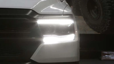 Spyder Auto Apex High-Power LED Module Headlights Black for 2019-2020 Dodge Ram Halogen                                     - PRO-YD-DR19HALAP-SEQ-BK - Image 12