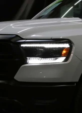 Spyder Auto Apex High-Power LED Module Headlights Black for 2019-2020 Dodge Ram Halogen                                     - PRO-YD-DR19HALAP-SEQ-BK - Image 13