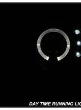 Spyder Auto Black Smoke LED Halo Projector Headlights for Dodge Ram 2500 | 3500 1999-2002                                     - PRO-YD-DR94-HL-AM-BSM - Image 9