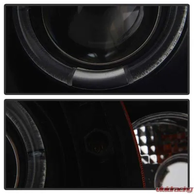 Spyder Auto Black Smoke LED Halo Projector Headlights for Dodge Ram 2500 | 3500 1999-2002 - PRO-YD-DR94-HL-AM-BSM