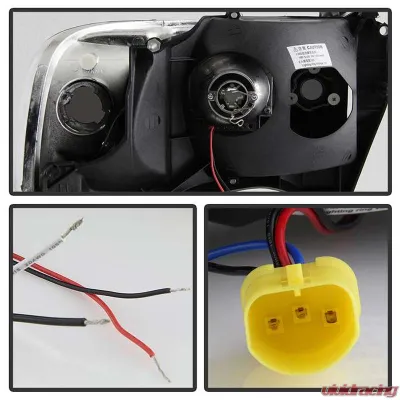 Spyder Auto Black Smoke LED Halo Projector Headlights for Dodge Ram 2500 | 3500 1999-2002 - PRO-YD-DR94-HL-AM-BSM