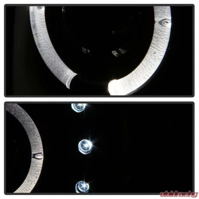 Spyder Auto Black Smoke LED Halo Projector Headlights for Dodge Ram 2500 | 3500 1999-2002 - PRO-YD-DR94-HL-AM-BSM