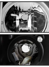 Spyder Auto Black DRL Projector Headlights for 2008-2012 Ford Escape Halogen                                     - PRO-YD-FES08-DRL-BK - Image 4