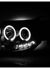 Spyder Auto Black DRL Projector Headlights for 2008-2012 Ford Escape Halogen                                     - PRO-YD-FES08-DRL-BK - Image 8