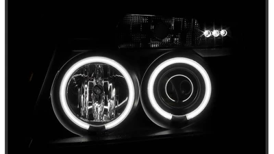 Spyder Auto Black Smoke CCFL Halo Projector Headlights for Ford F-150 2004-2008                                     - PRO-YD-FF15004-CCFL-G2-BSM - Image 11