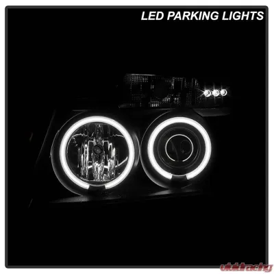 Spyder Auto Black Smoke CCFL Halo Projector Headlights for Ford F-150 2004-2008 - PRO-YD-FF15004-CCFL-G2-BSM