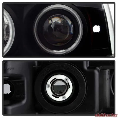 Spyder Auto Black Smoke CCFL Halo Projector Headlights for Ford F-150 2004-2008 - PRO-YD-FF15004-CCFL-G2-BSM
