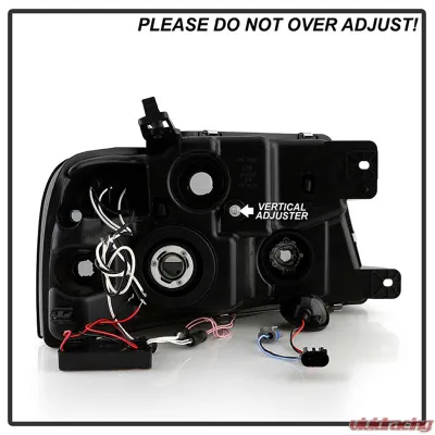 Spyder Auto Black Smoke CCFL Halo Projector Headlights for Ford F-150 2004-2008 - PRO-YD-FF15004-CCFL-G2-BSM