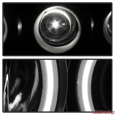 Spyder Auto Black Smoke CCFL Halo Projector Headlights for Ford F-150 2004-2008 - PRO-YD-FF15004-CCFL-G2-BSM