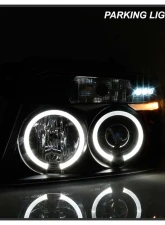 Spyder Auto Version 2 Halo LED Black Projector HeadLights Ford F-150 2004-2008                                     - PRO-YD-FF15004-HL-G2-BK - Image 10