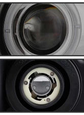 Spyder Auto Smoke LED Halo Version 2 Projector Headlights for Ford F-150 2004-2008                                     - PRO-YD-FF15004-HL-G2-SM - Image 3