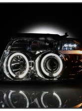 Spyder Auto Smoke LED Halo Version 2 Projector Headlights for Ford F-150 2004-2008                                     - PRO-YD-FF15004-HL-G2-SM - Image 8