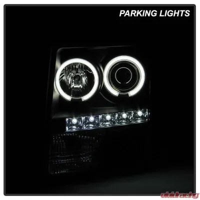 Spyder Auto CCFL LED Black Projector Headlights for Ford F-150 2009-2010 - PRO-YD-FF15009-CCFL-BK