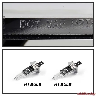 Spyder Auto Smoke LED Halo Projector Headlights for Ford F-150 2009-2014 Halogen - PRO-YD-FF15009-HL-SM