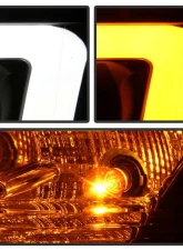 Spyder Auto Signature Projector Headlights Halogen Switch Back Turn Signal Ford F150 2009-2014                                     - PRO-YD-FF15009-SBLB-BK - Image 7