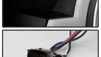 Spyder Auto Signature Projector Headlights Light Bar DRL LED Black Ford F150 2015-2017                                     - PRO-YD-FF15015-LBDRL-BK - Image 3