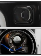 Spyder Auto Signature Projector Halogen Headlights Black for Ford F150 2018-2019                                     - PRO-YD-FF15018-LB-BK - Image 3