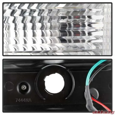 Spyder Auto Signature Projector Halogen Headlights Black for Ford F150 2018-2019 - PRO-YD-FF15018-LB-BK