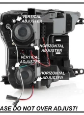 Spyder Auto Signature Projector Headlights LED Sequential Turn Signal Black Ford F150 2018-2019                                     - PRO-YD-FF15018-LBSEQ-BK - Image 6